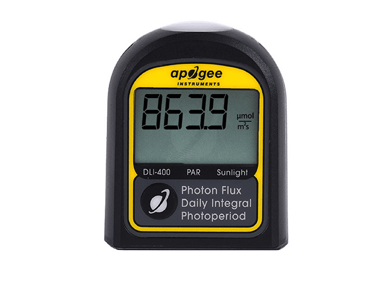 DLI-400: Daily Light Integral and Photoperiod Meter (Sunlight Only)